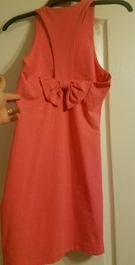 NWOT Quiksilver pink dress Bow back small
